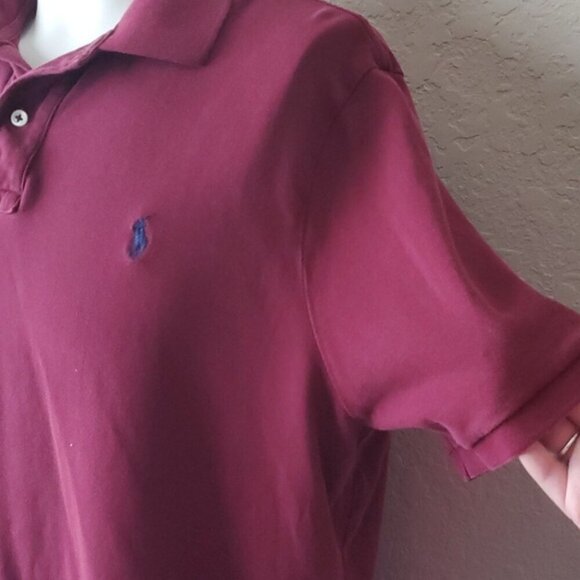 Polo Ralph Lauren Maroon XL Classic Fit - Picture 4 of 6